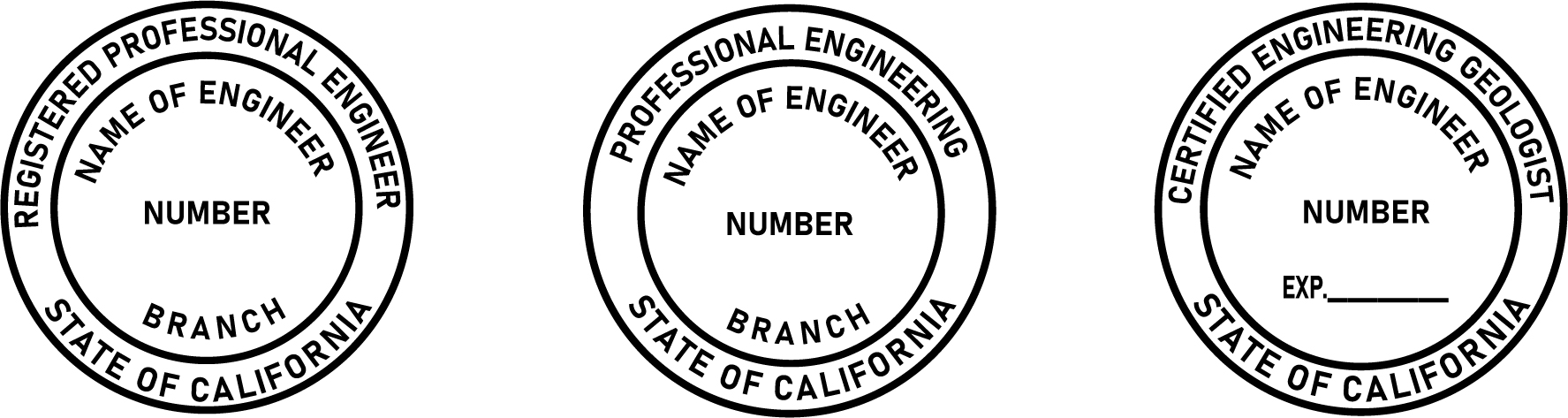 engineering stamps- Atlas Stamp & Engraving